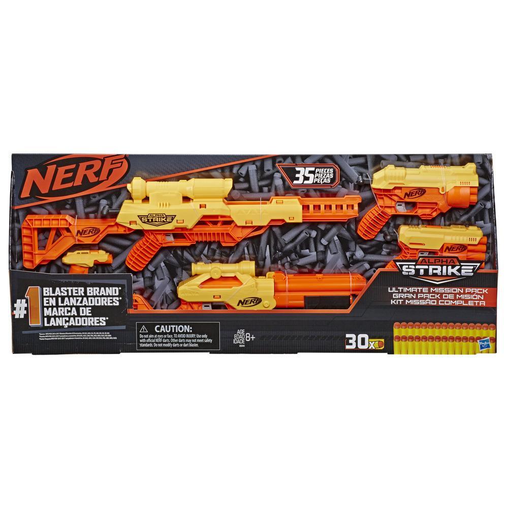 35-Piece Nerf Alpha Strike Ultimate Mission Pack