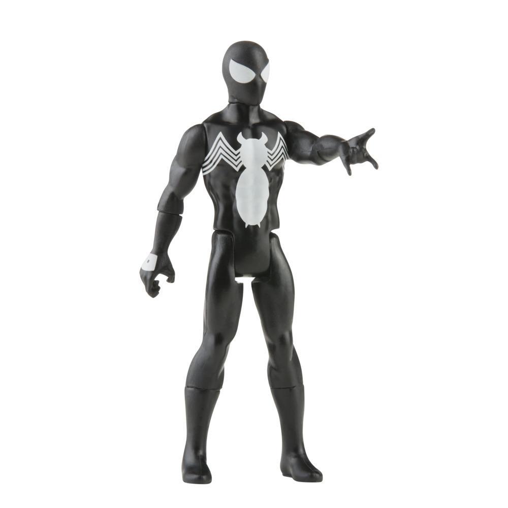 Hasbro Marvel Legends Series 3.75-inch Retro 375 Collection Symbiote Spider-Man Action Figure Toy