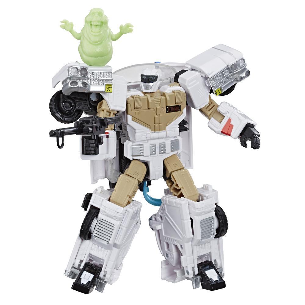Transformers Generations -- Transformers Collaborative: Ghostbusters Mash-Up, Ecto-1 Ectotron Figure