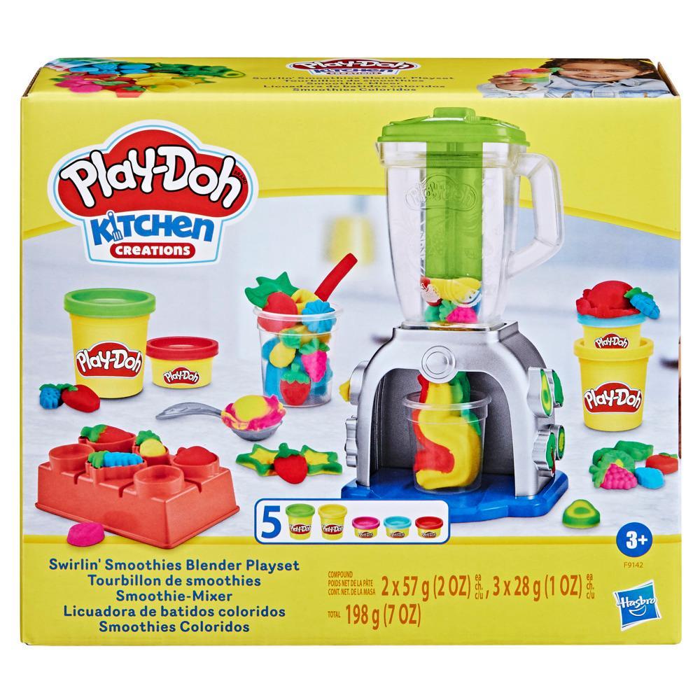 Play-Doh Zoom Zoom Vacuum and Cleanup Toy with 5 Colours 