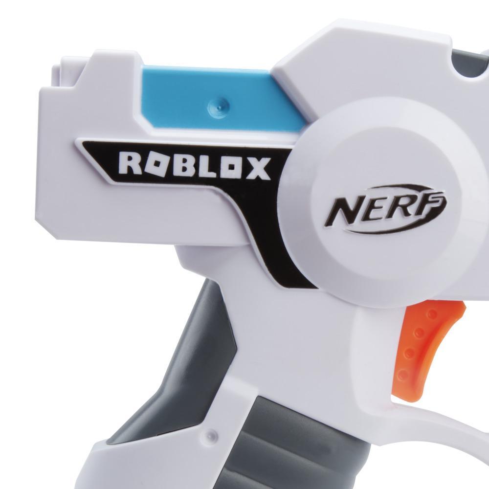 Nerf Roblox Strucid: Boom Strike Dart Blaster, Priming Handle, 2 Nerf Elite Darts, Code To Unlock In-Game Virtual Item