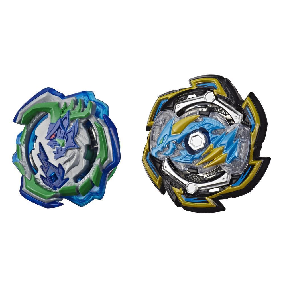 Beyblade Burst Rise Hypersphere Dual Pack Rock Dragon D5 and Ogre O5 -- 2 Right-Spin Battling Top Toys, Ages 8 and Up