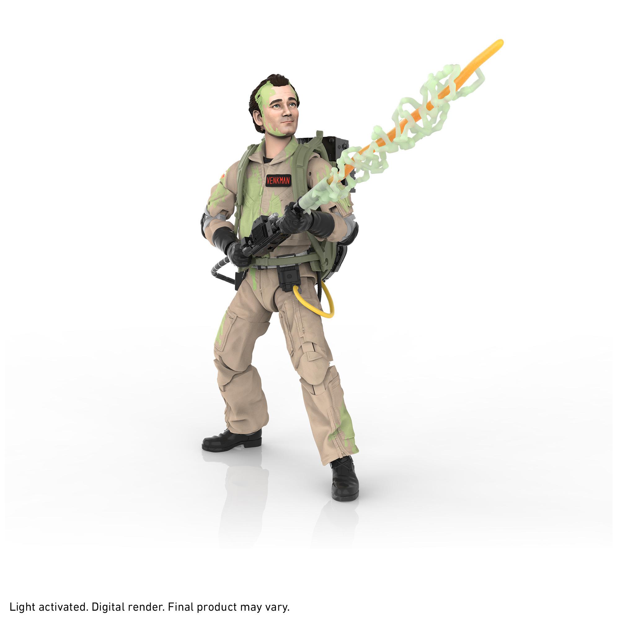 Ghostbusters Plasma Series Glow-in-the-Dark Peter Venkman Toy 6-Inch-Scale Collectible Classic 1984 Ghostbusters Figure