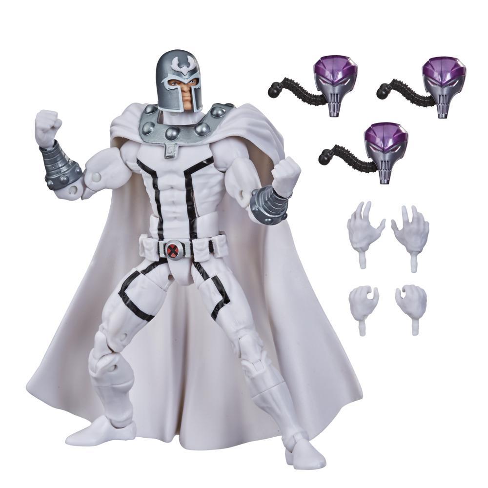 Hasbro Marvel Legends Series X-Men 6-inch Collectible Magneto Action Figure Toy And 4 Accessories, Age 4 And Up