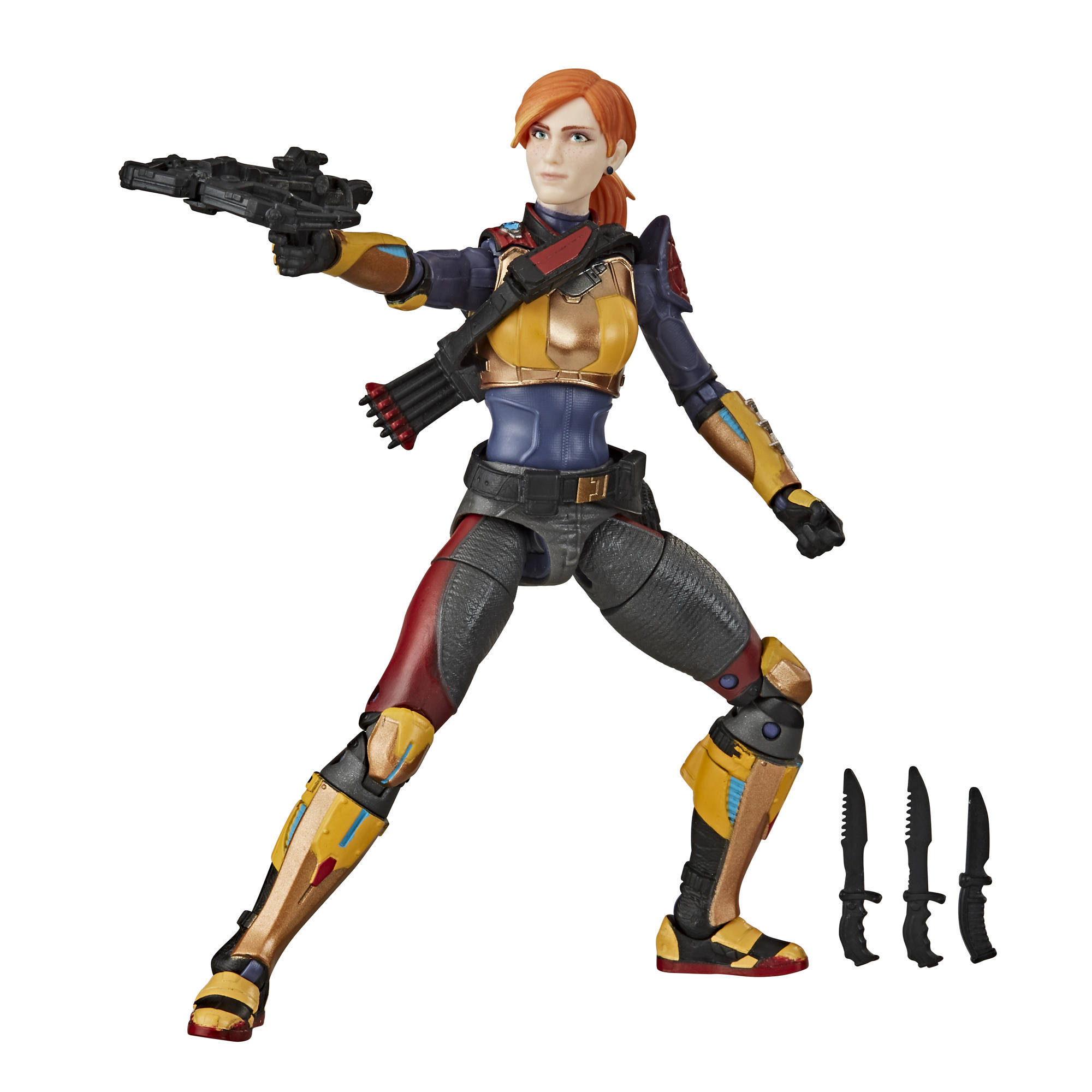 G.I. Joe Classified Series Scarlett Action Figure Collectible 05 Toy with Multiple Accessories