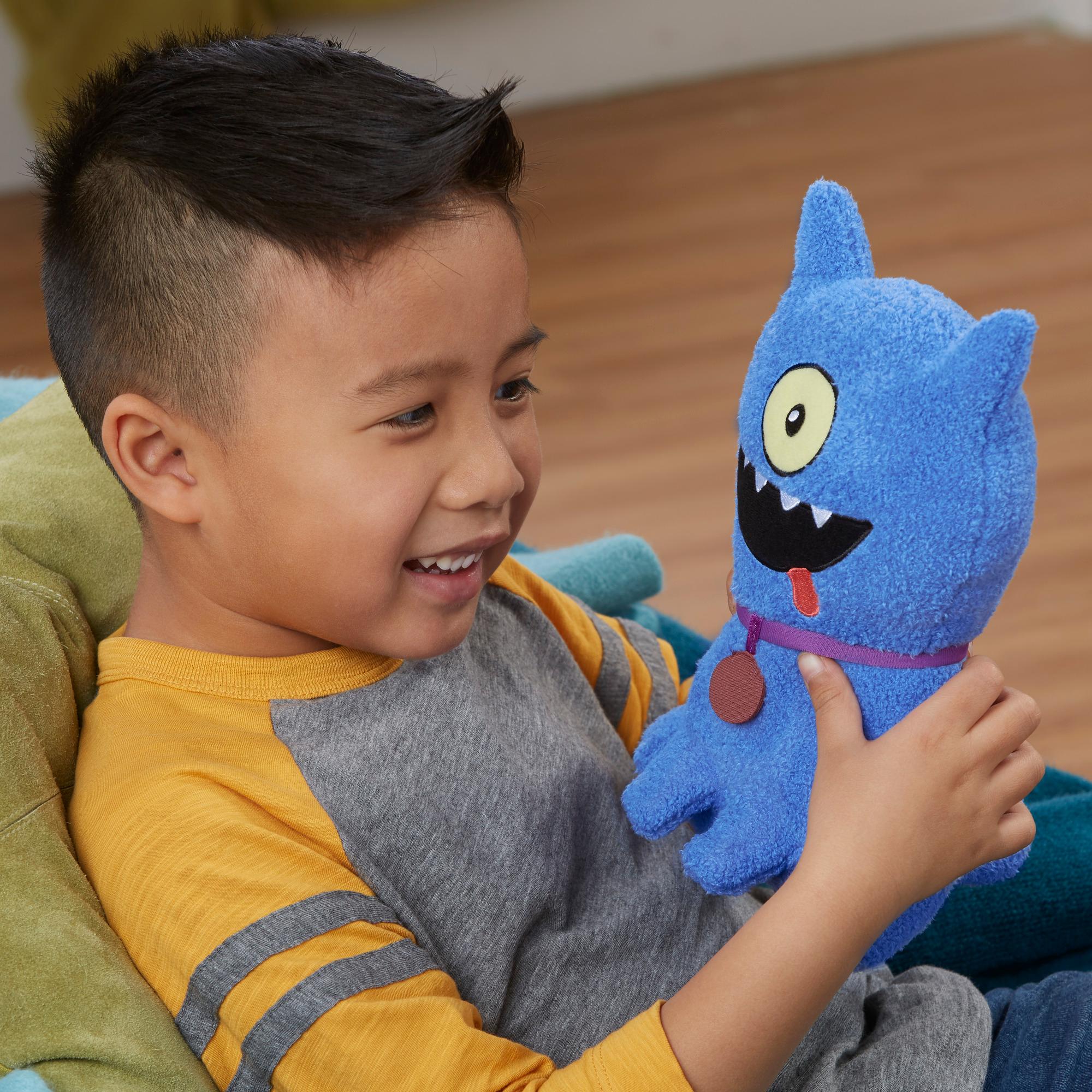 Stuffed Plush Toy that Talks 9.5 inches tall Details about   UglyDolls Feature Sounds Ugly Dog 
