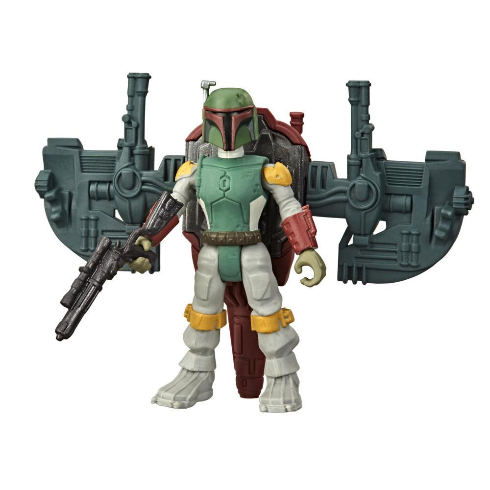 Star Wars Mission Fleet Gear Class Boba Fett Capture in the Clouds 2.5-Inch-Scale Figure and Vehicle, Kids Ages 4 and Up