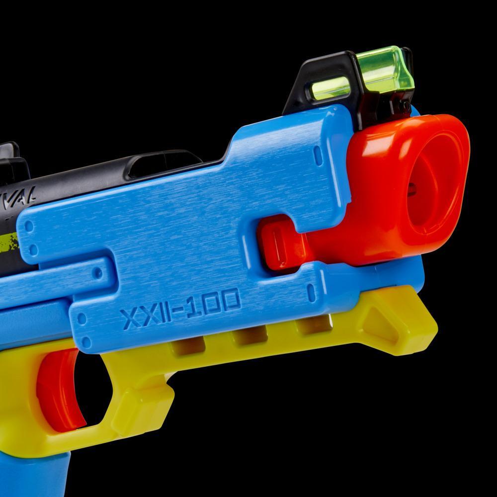 Nerf Rival Fate XXII-100 Blaster, Most Accurate Nerf Rival System, Adjustable Rear Sight, 3 Nerf Rival Accu-Rounds