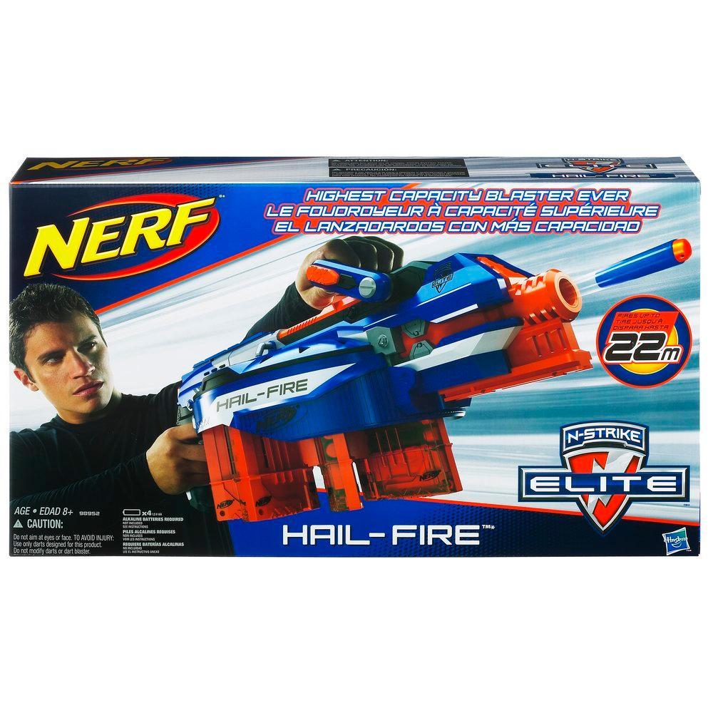 NERF N-STRIKE ELITE HAIL-FIRE Blaster
