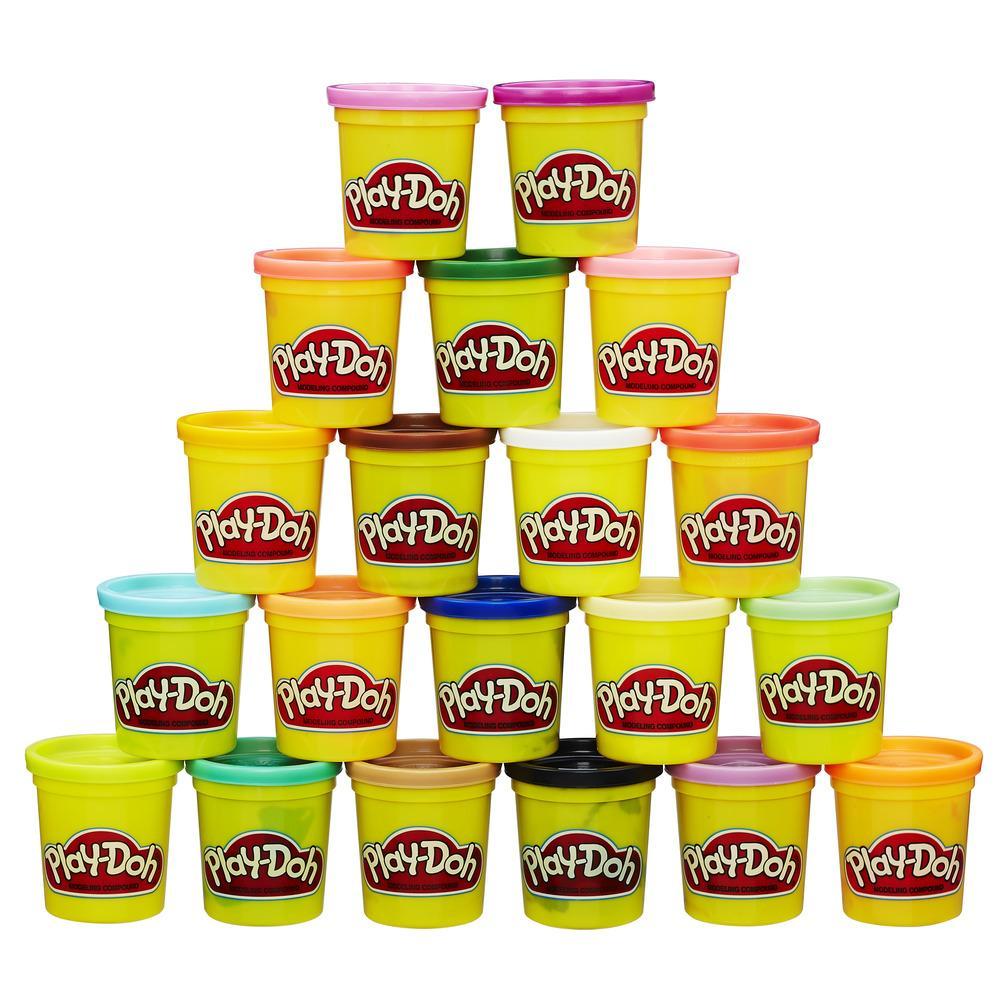 Hasbro Play-doh Grab 'n Go Brights Refills 6 Fun Assorted Colors Ages 2 for sale online 