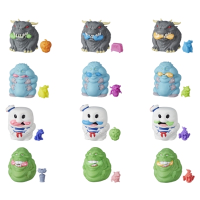 Ghostbusters Ecto-Plasm Ghost Gushers Squeezable Figures with Ecto-Plasm and Mystery Mini Figures Inside