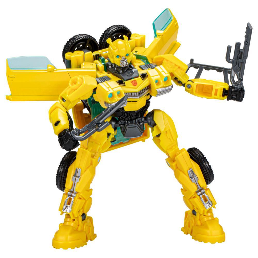 Transformers Toys Transformers: Rise of the Beasts Movie, Deluxe Class Bumblebee Action Figure - Ages 6 and up, 5-inch