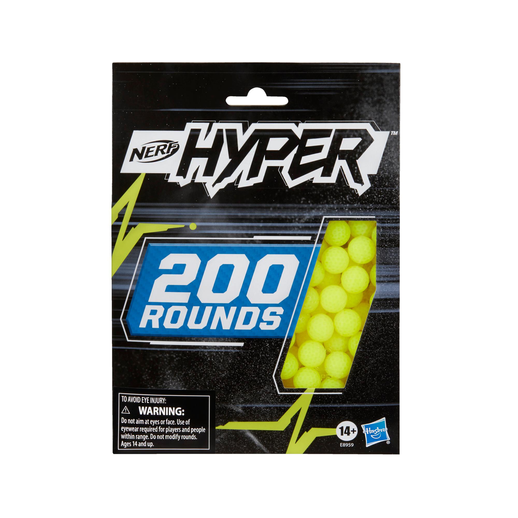 Nerf Hyper 200-Round Refill -- Includes Pack of 200 Official Nerf Hyper Rounds -- For Use with Nerf Hyper Blasters