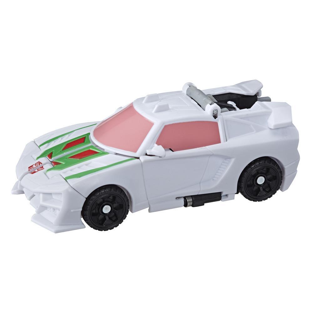 Transformers Toys Cyberverse Action Attackers: 1-Step Changer Wheeljack Action Figure