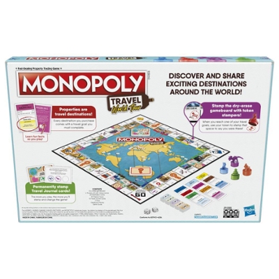 monopoly travel world tour como se juega