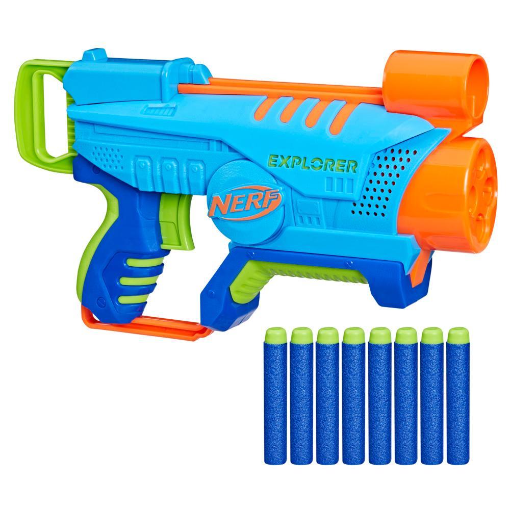  Nerf Fortnite Storm Scout Blaster, Nerf Scope, 6-Dart