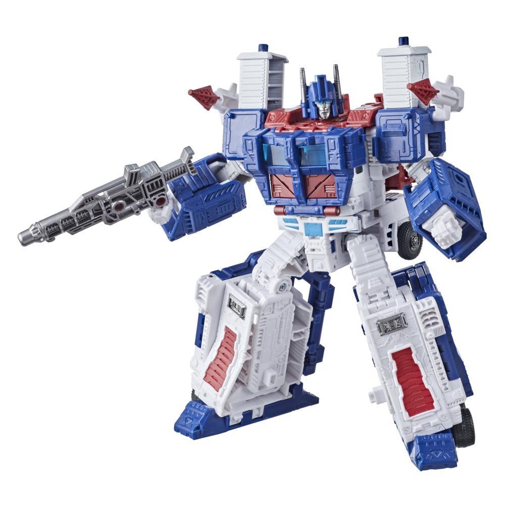 Transformers Toys Generations War for Cybertron: Kingdom Leader WFC-K20 Ultra Magnus Action Figure - 8 and Up, 7.5-inch
