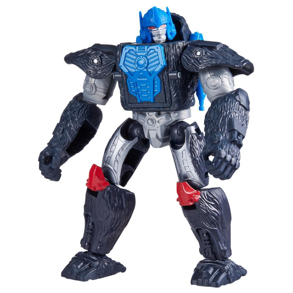 Transformers Toys Authentics Bravo Optimus Primal 4.5” Action Figure, Toys for Kids Ages 6 and Up