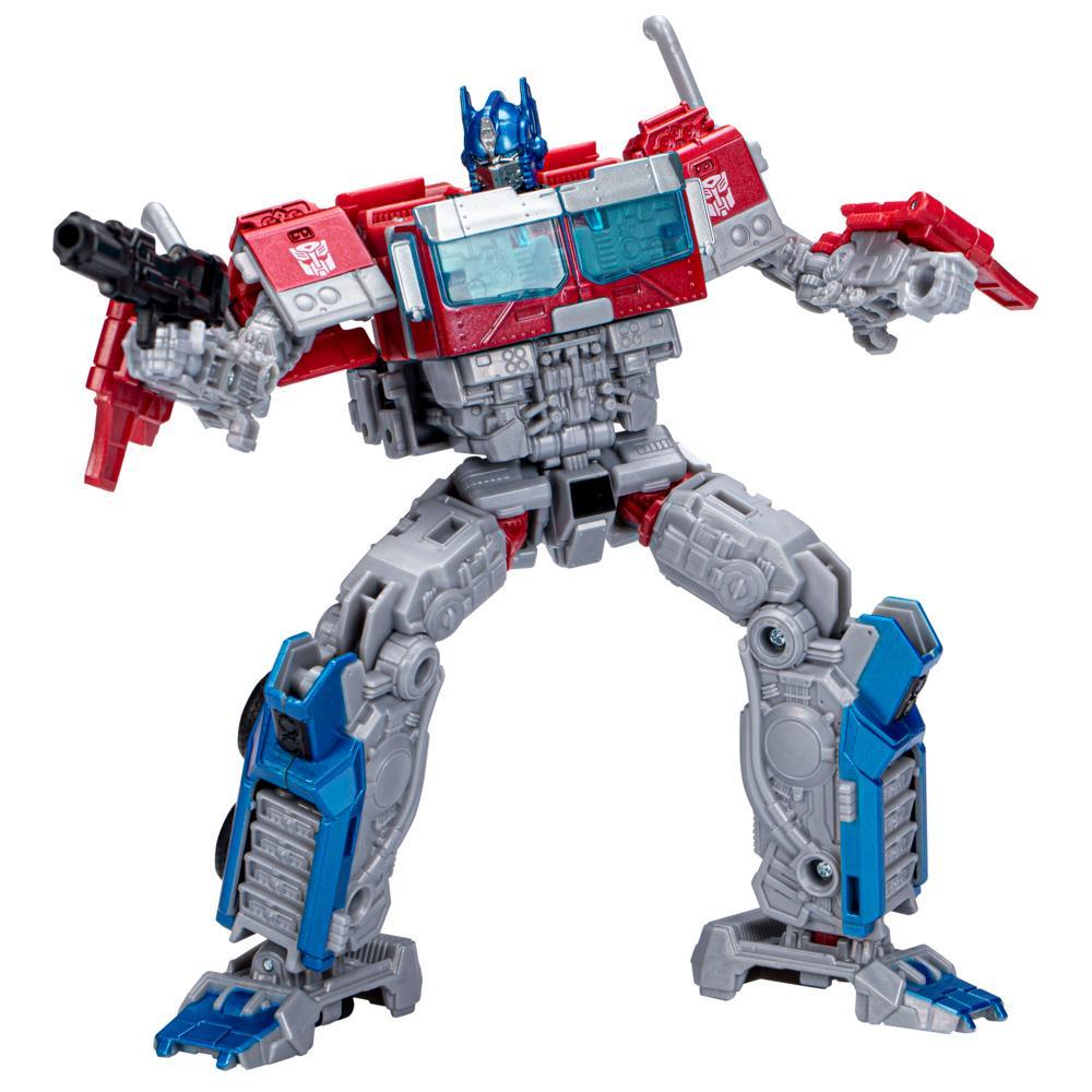Transformers: Rise of the Beasts Voyager Class Optimus Prime Converting Action Figure (6”)