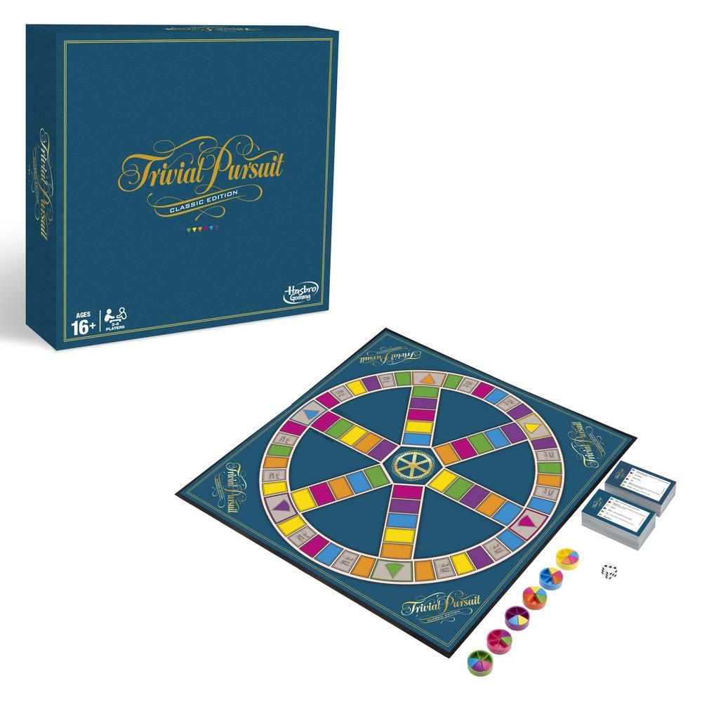 Hasbro Gaming Trivial Pursuit Game Classic Edition 
