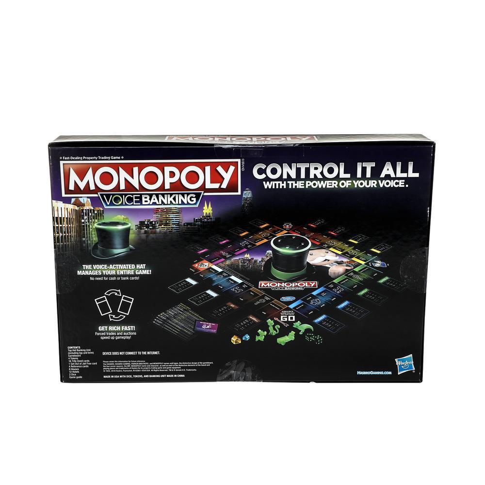 Hasbro Monopoly Voice Banking Electronic Family Board Game for sale online 