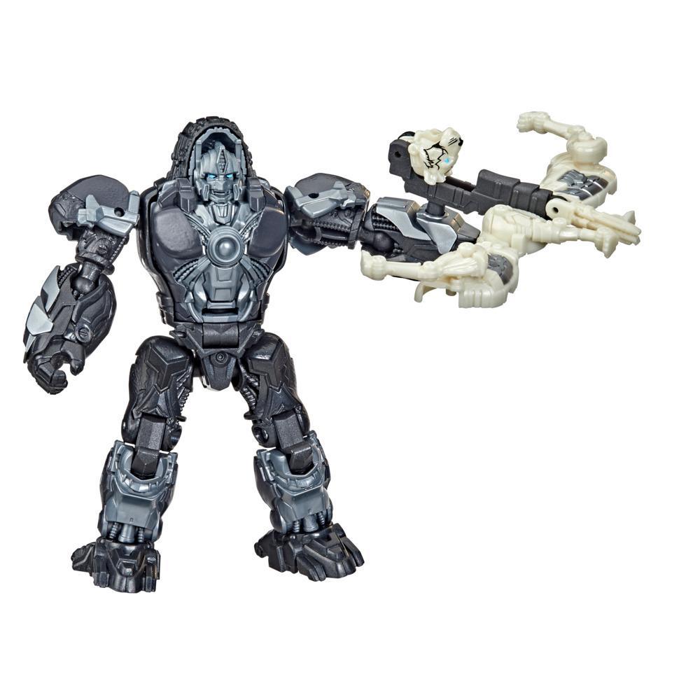 Transformers: Rise of the Beasts Movie Beast Alliance Beast Weaponizers 2-Pack Optimus Primal Toy, 6 and Up, 5-inch