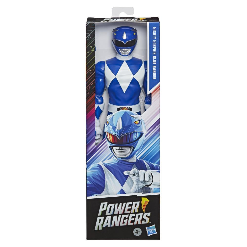 12" POWER RANGERS MIGHTY Morphers Blue Ranger Jouet Figurine Cadeau NDE5939 UK 