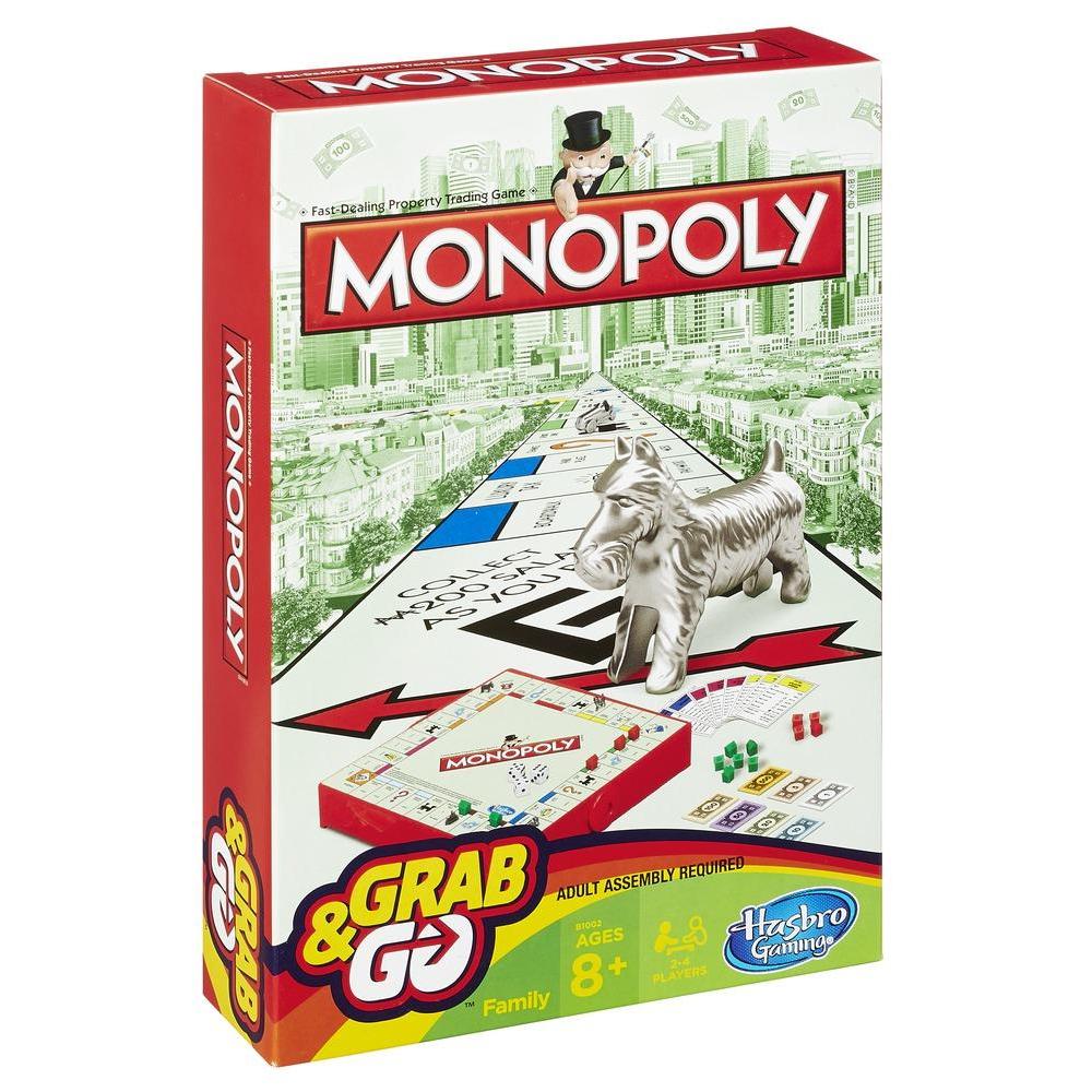 Hasbro Gaming Monopoly Grab  Go Game 