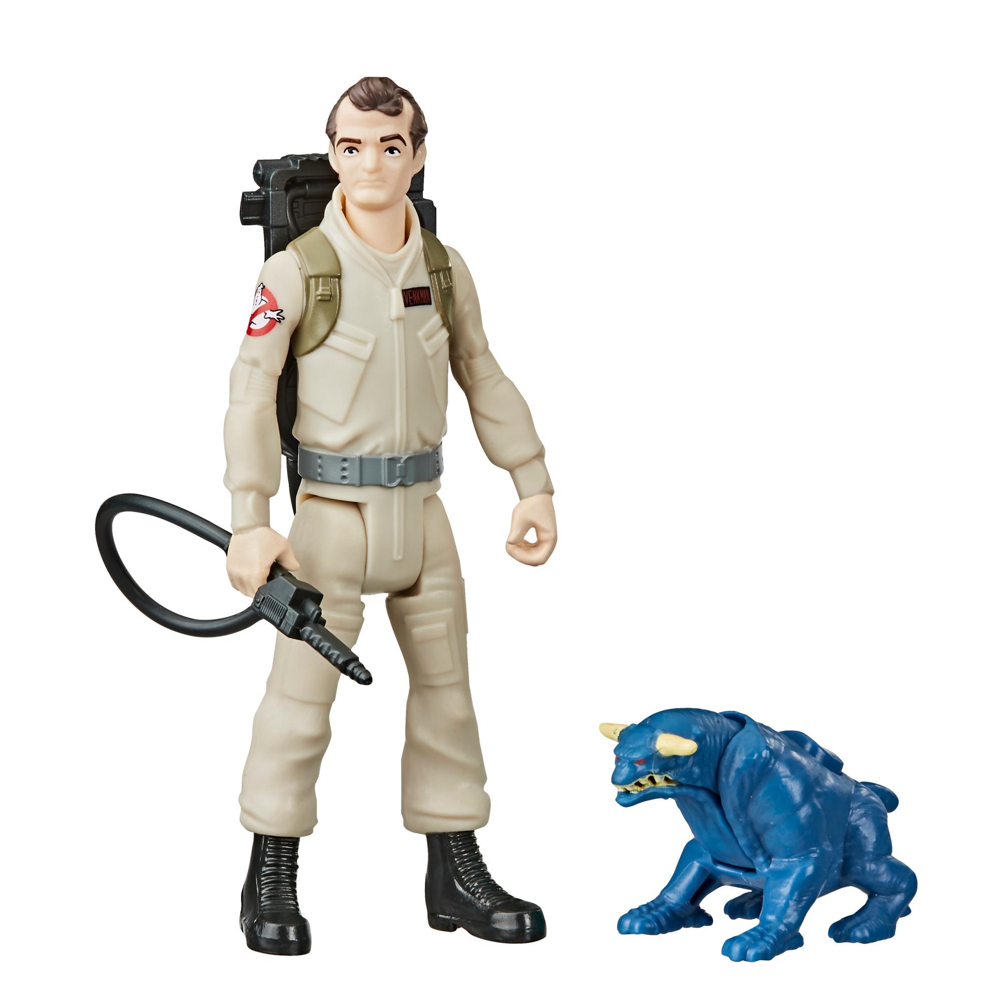 Ghostbusters Fright Features Peter Venkman Figure with Interactive Terror Dog Figure and Accessory, Kids Ages 4 and Up