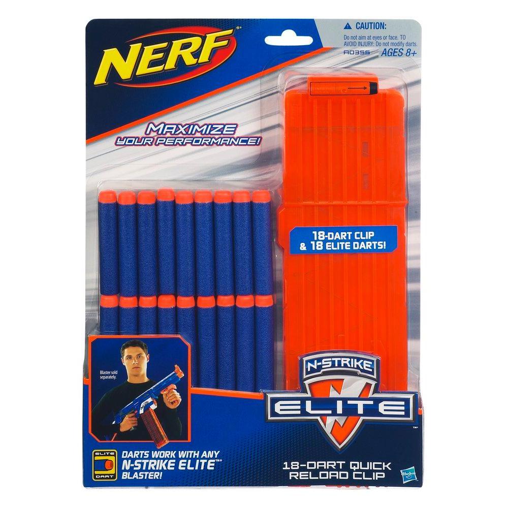 Nerf N-Strike Clips And Rival Magazines 
