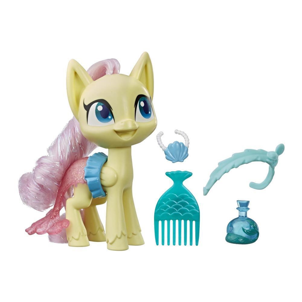 My Little Pony My Little Pony Fluttershy Potion Dress Up Figure 5 Inch Yellow Pony Toy With Fashion Accessories Brushable Hair