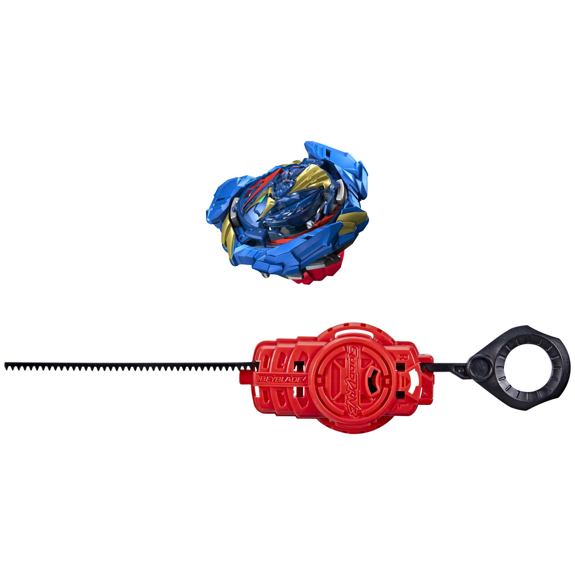 Beyblade Burst QuadDrive Ultimate Evo Valtryek V7 Spinning Top Starter Pack  -- Battling Game Top Toy with Launcher - Beyblade