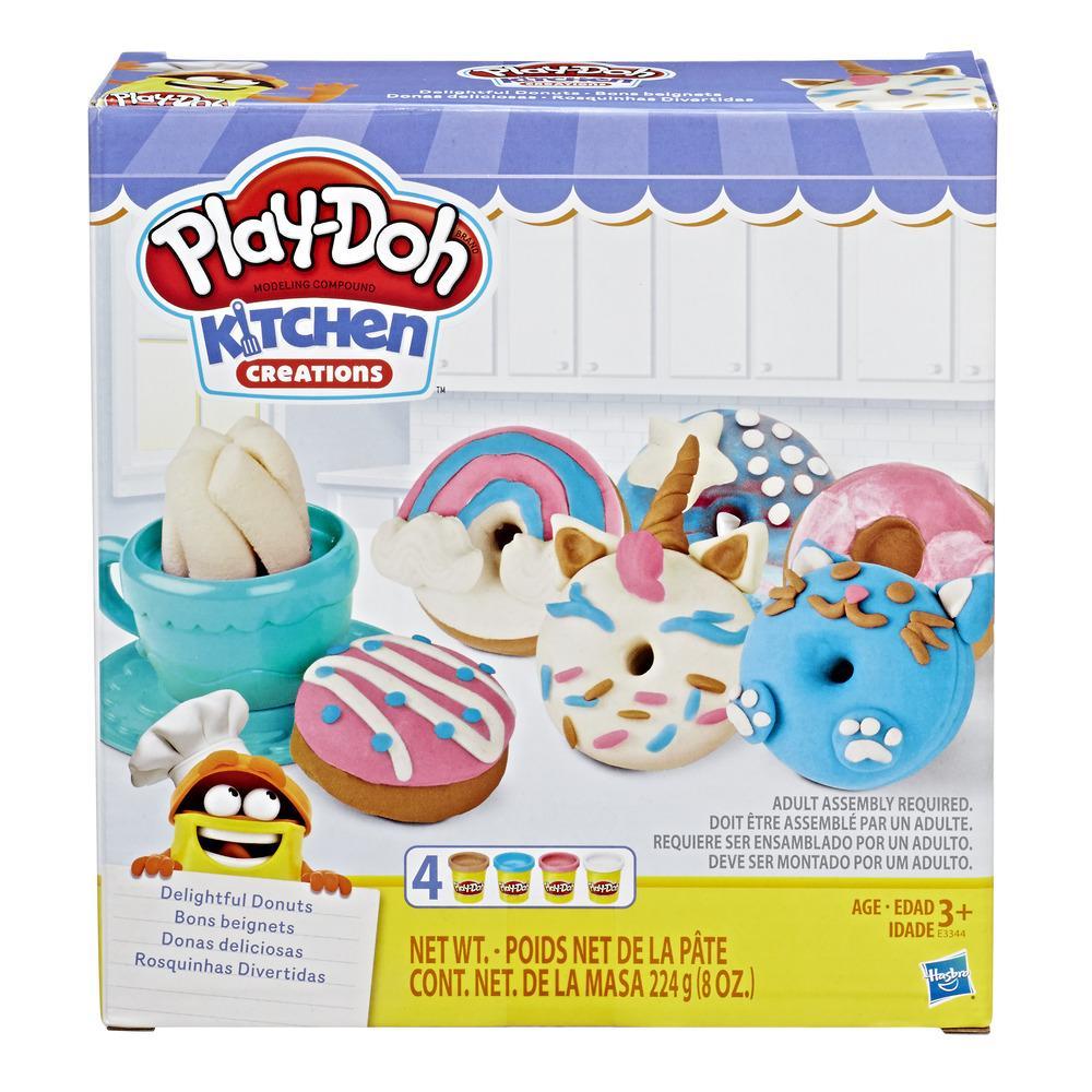 Details about   Play-Doh Kitchen Creations Delightful Donuts Shop 