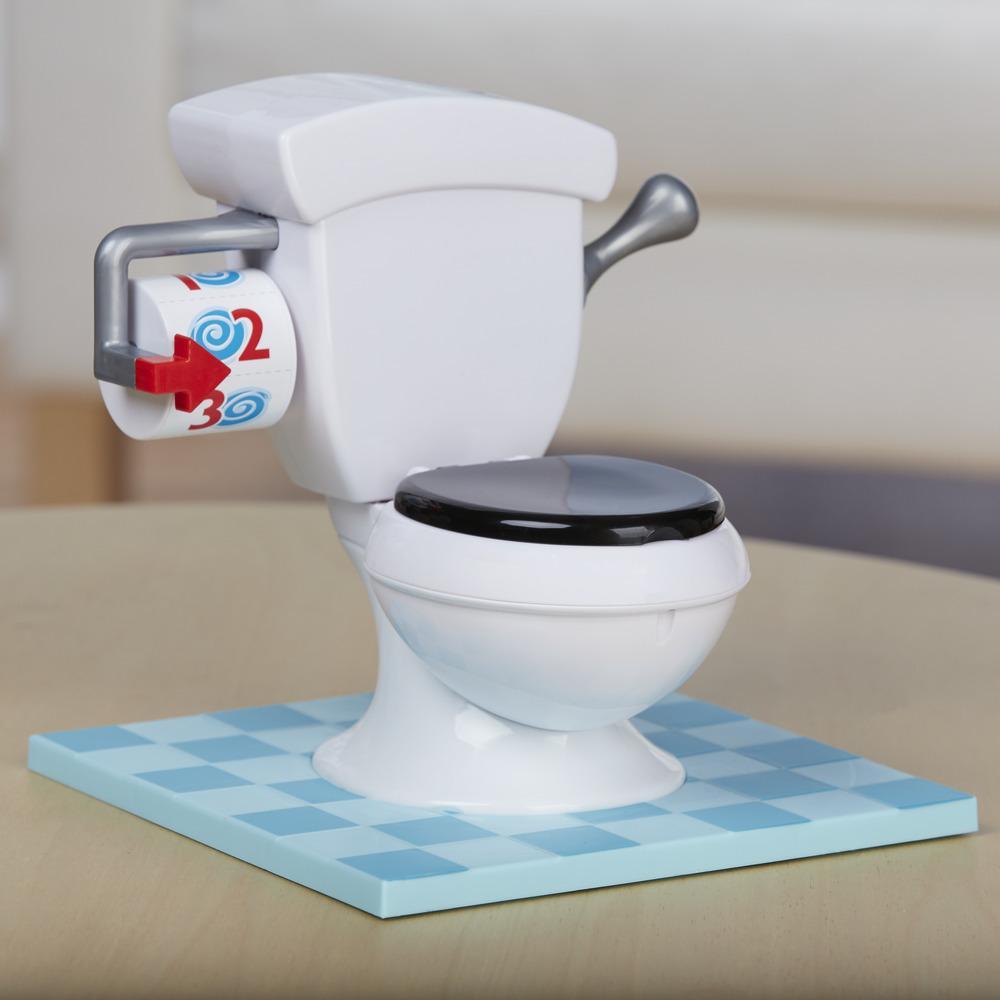 Hasbro – Toilet Trouble – Jeu de Société Delir'o Toilettes Version Anglaise