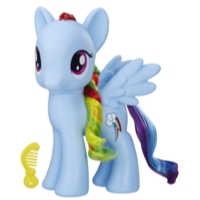 Figura que Canta Hasbro, My Little Pony, Rainbow Dash, Azul
