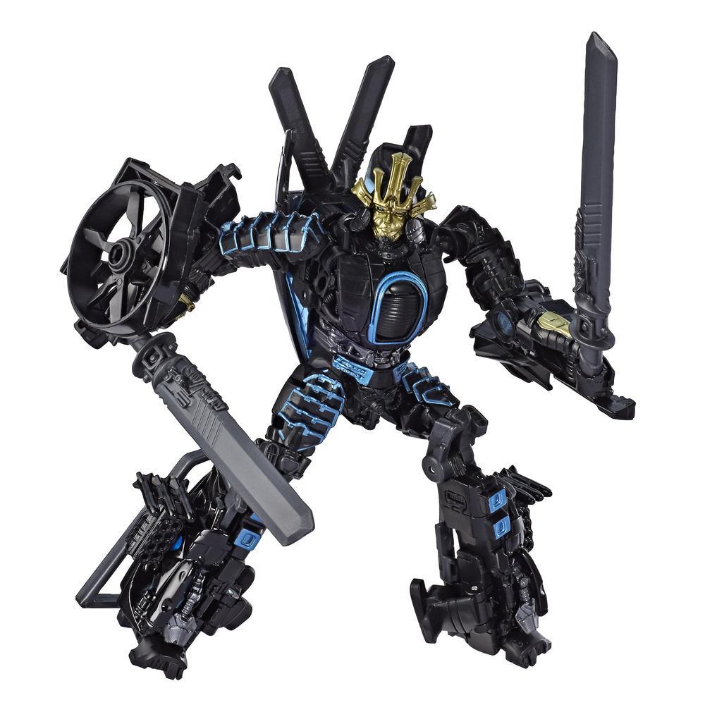 Discontinued by manufacturer Transformers Age of Extinction Generations Deluxe Class Bumblebee Figure