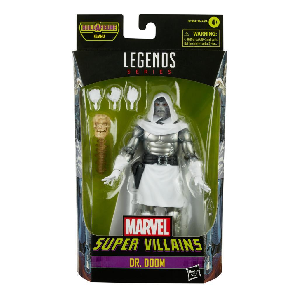 Doom Figure and 4 Accessories Marvel Hasbro Legends Series 6-inch Collectible Action Dr