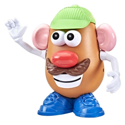 MR POTATO HEAD REPLACEMENT PIECE RED OVAL NOSE HASBRO PLAYSKOOL MRS MS ONLY 