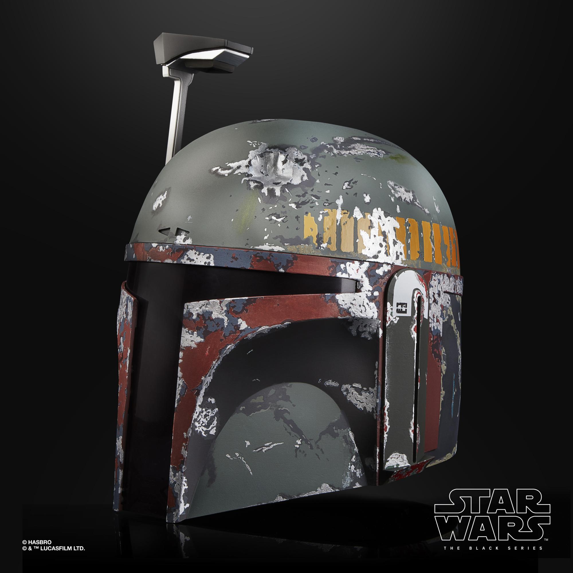 Hasbro Star Wars The Black Series Boba Fett Premium Electronic Helmet E7543 for sale online 