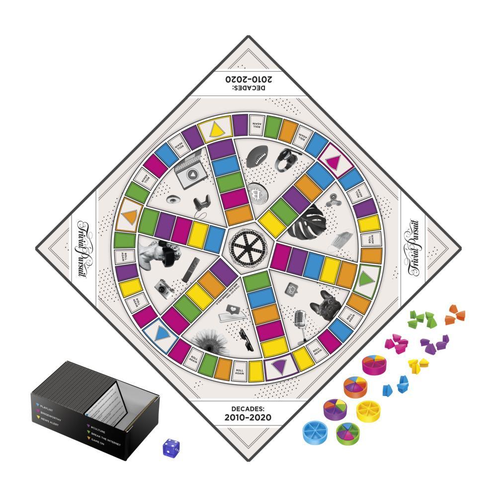 Hasbro Trivial Pursuit Classic Edition Adult Board Game 2400 Questions Ages 16+ 