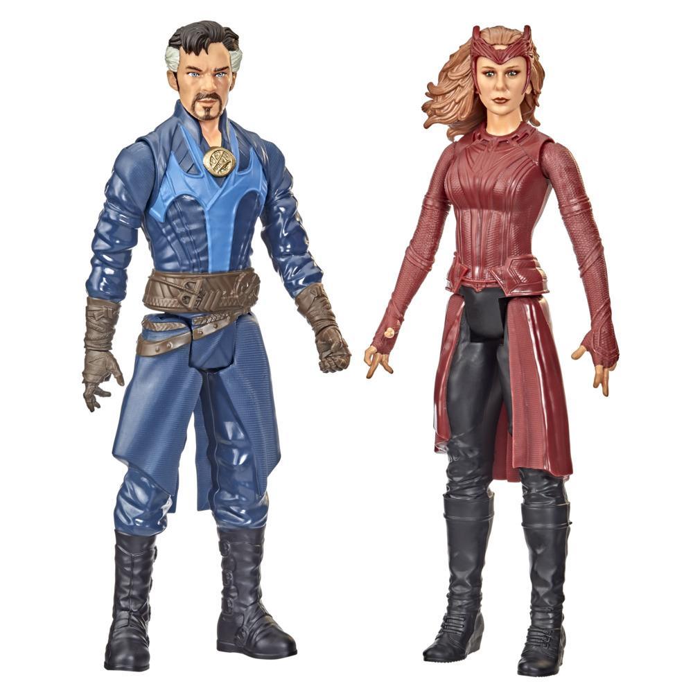 Marvel Avengers Titan Hero Series Doctor Strange in the Multiverse of Madness Doctor Strange The Scarlet Witch 2-Pack