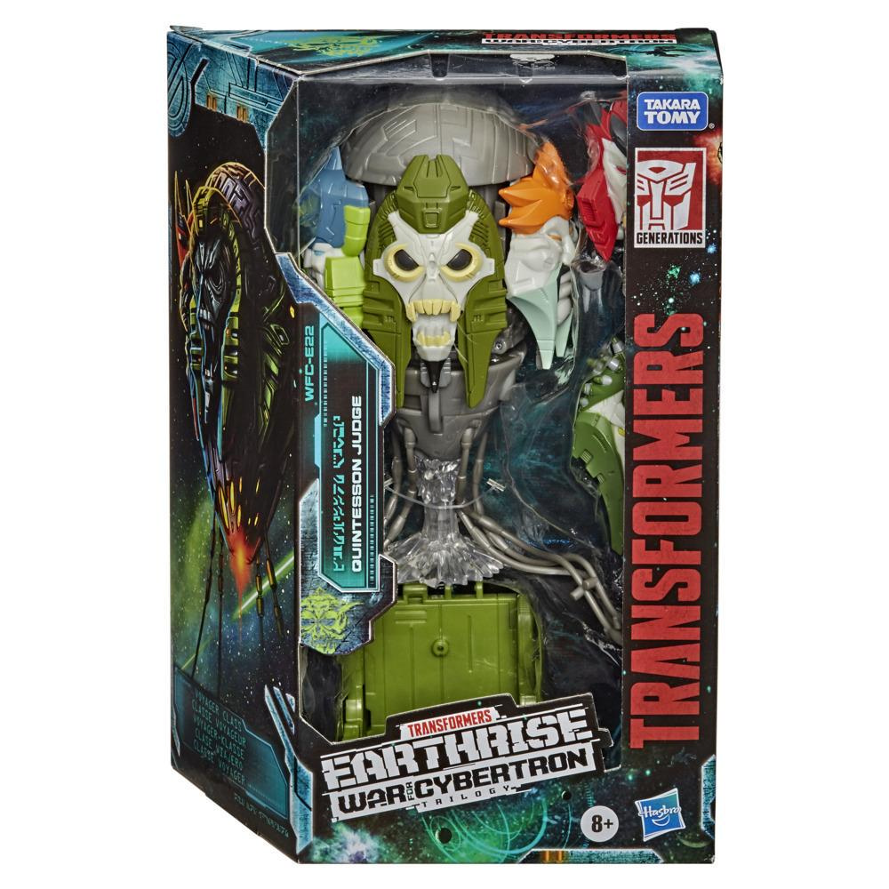 Transformers Toys Generations War for Cybertron: Earthrise Voyager WFC-E22 Quintesson Judge, 7-inch
