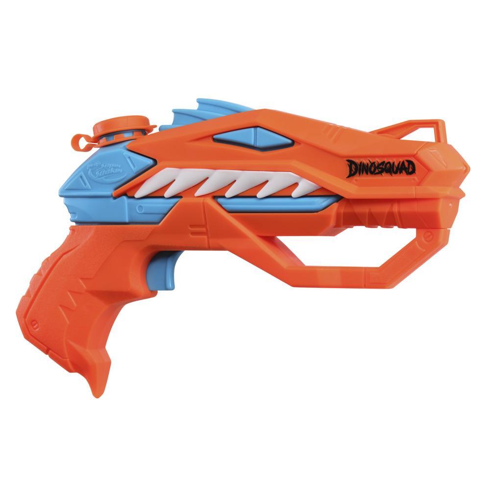 Nerf Super Soaker DinoSquad Raptor-Surge Water Blaster, Trigger-Fire Soakage For Outdoor Summer Water Games