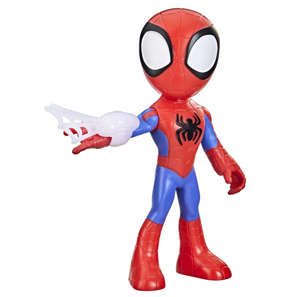 Marvel Spidey and His Amazing Friends Supersized Spidey Action Figure, Preschool Superhero Toy for Kids Ages 3 and Up