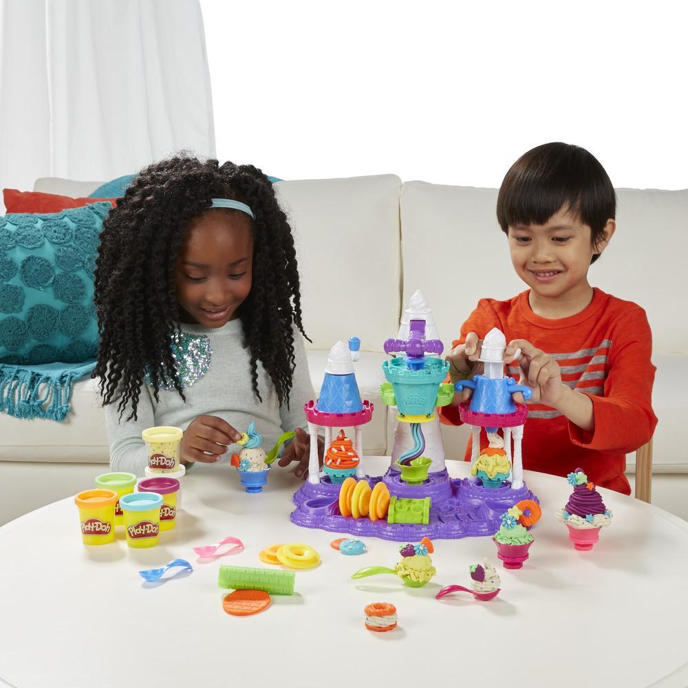 Play-Doh Ice Cream Castle Modeling Compound Hasbro 7e9yzz1 7585750000 for sale online 