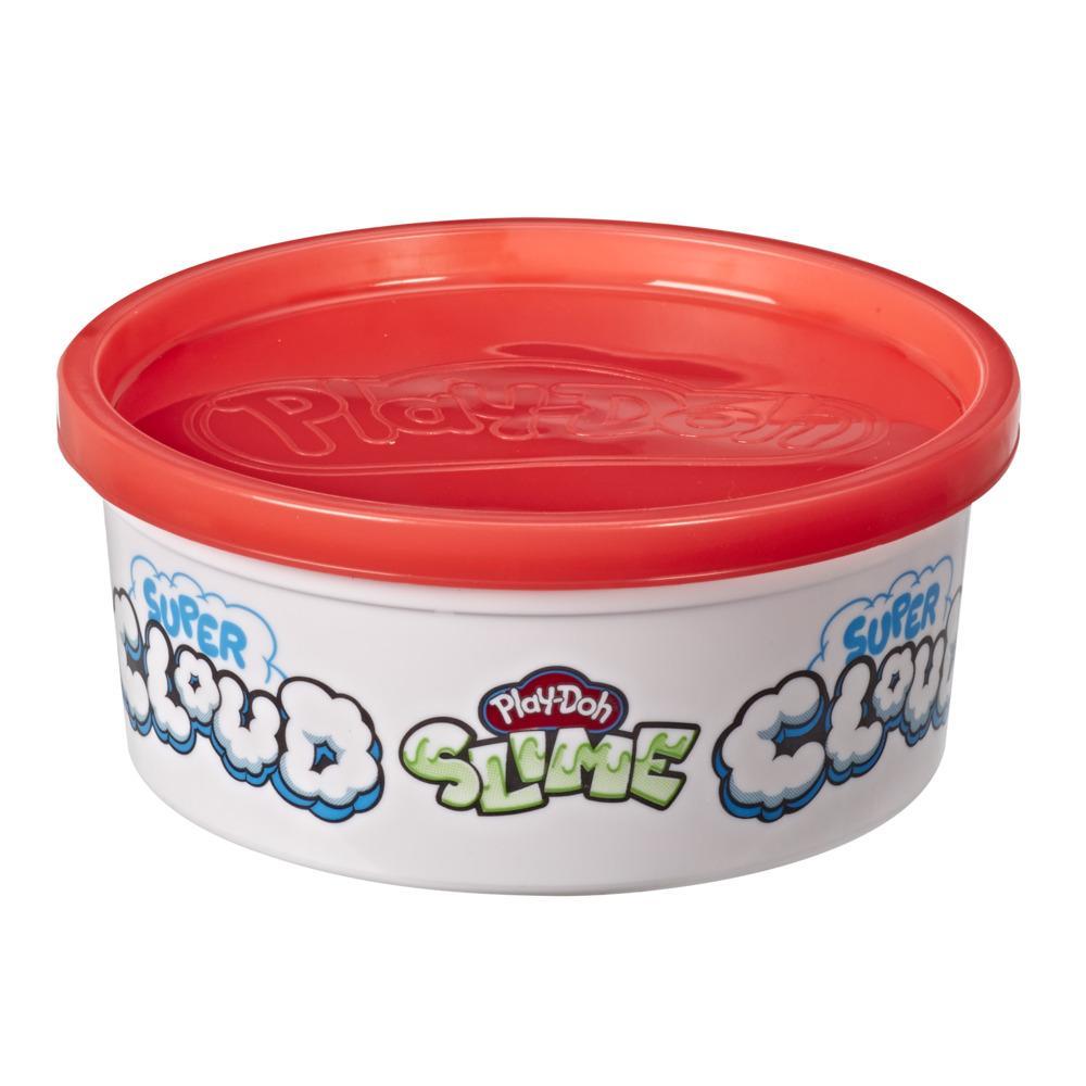 Play-Doh Super Cloud Single Can of Red Fluffy Slime Compound for Kids 3 Years and Up