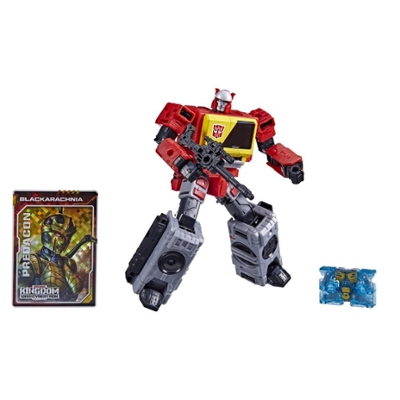 Transformers Toys Generations War for Cybertron: Kingdom Voyager WFC-K44 Autobot Blaster & Eject - 8 and Up, 7-inch Product