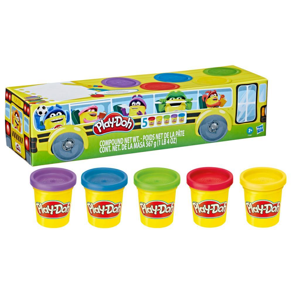 Play-Doh 2-Pack of Cans (Blue and Red)