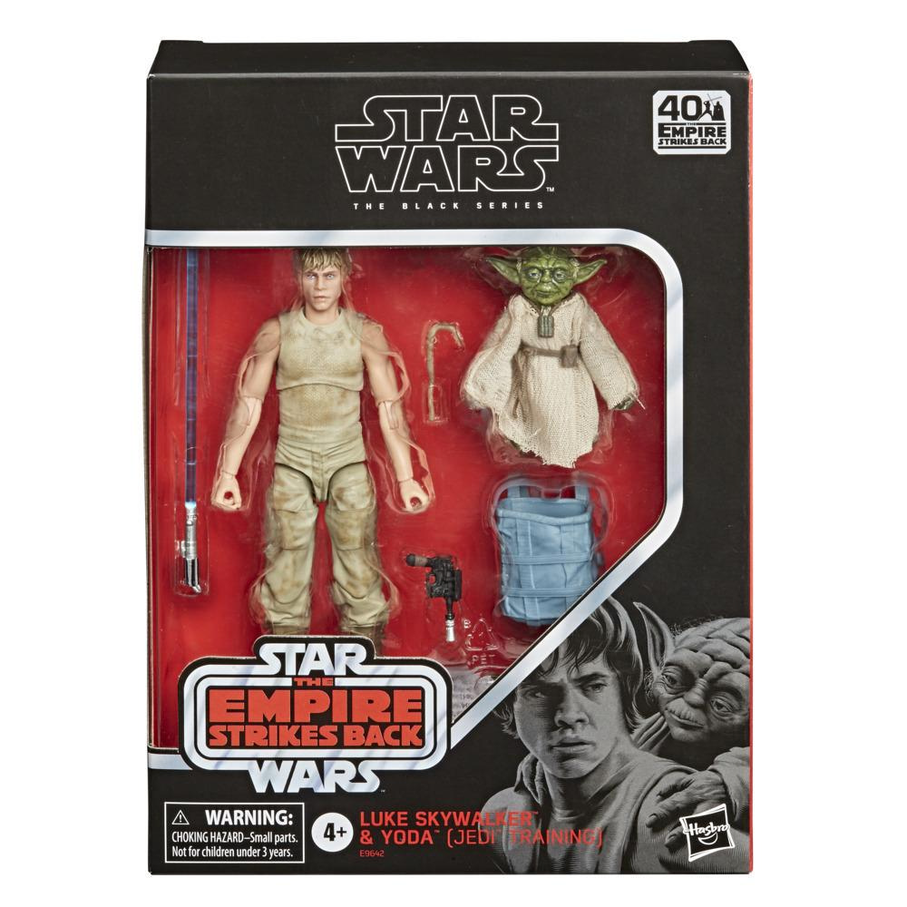 Action Figure Luke Skywalker /& Yoda Star Wars Black Series Jedi Training