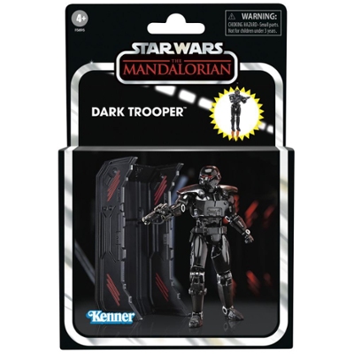 Star Wars The Vintage Collection Dark Trooper Toy, 3.75-Inch-Scale The Mandalorian Action Figure for Kids Ages 4 and Up
